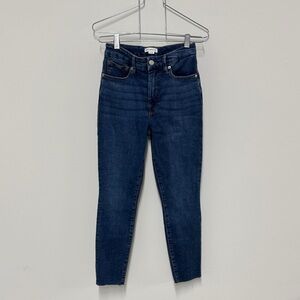 Good American Dark Blue Ankle Jeans